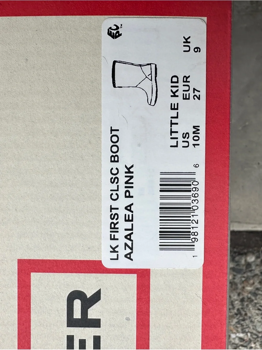 Brand New Hunter Kids First Classic Boot Azalea Pink Rain Boots Size US 10